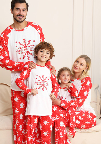 Christmas Loungewear Zweiteiliges Pyjama-Set Kinder Weihnachtspyjama