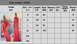 Autumn And Winter Women Fashion Twist Chest Casual Loose Puff Sleeve Dress