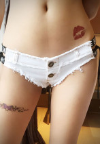 Frauen Sommer Sexy Super Mini Denim Shorts