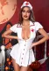 Sexy Deep V Tight Nurse Costume Cosplay Lingerie