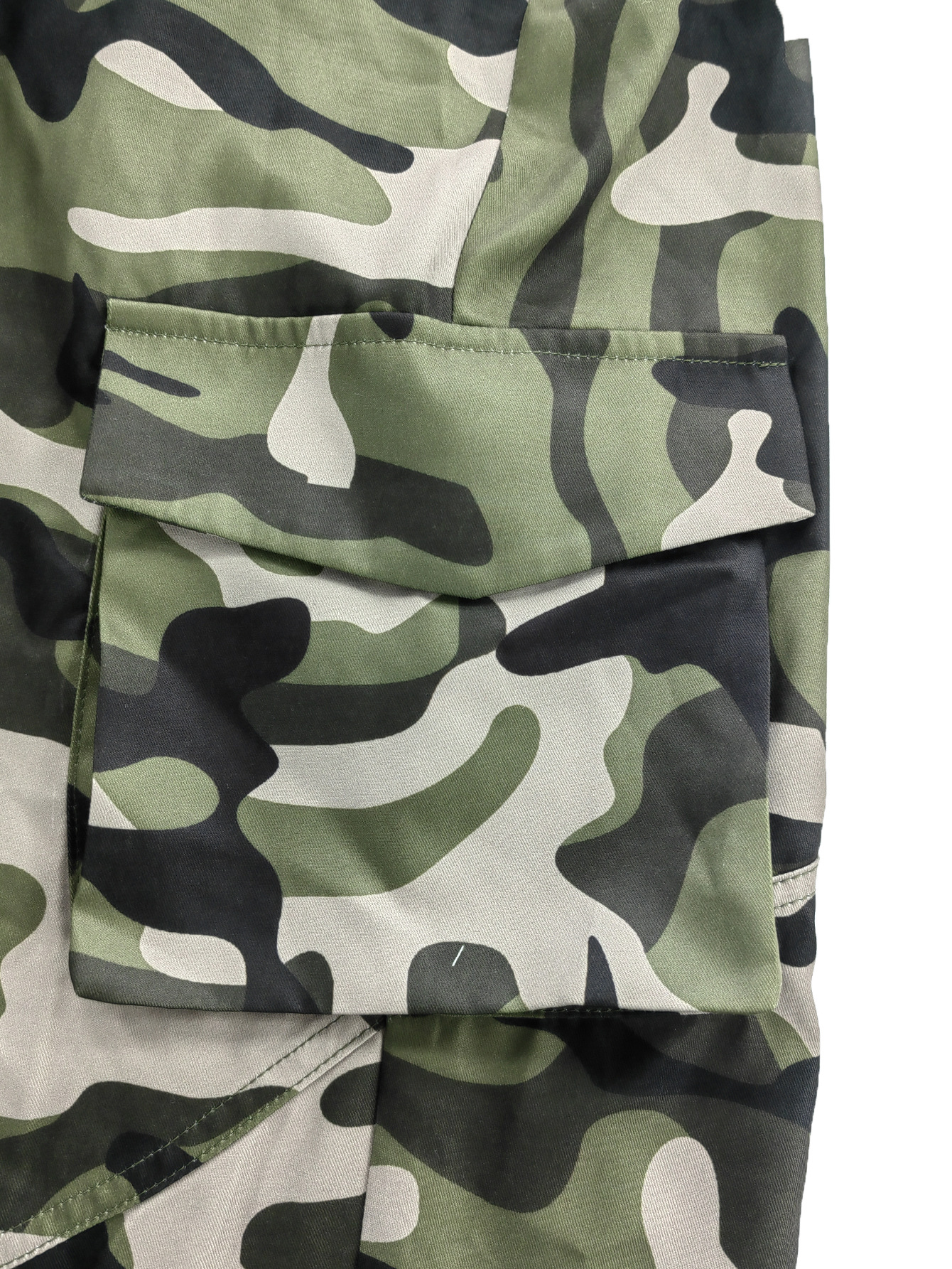 Trendy Street Fashion Camo Print Cargo Pants - The Little Connection