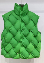 chaqueta de chaleco cálido suelto de moda de invierno para mujer