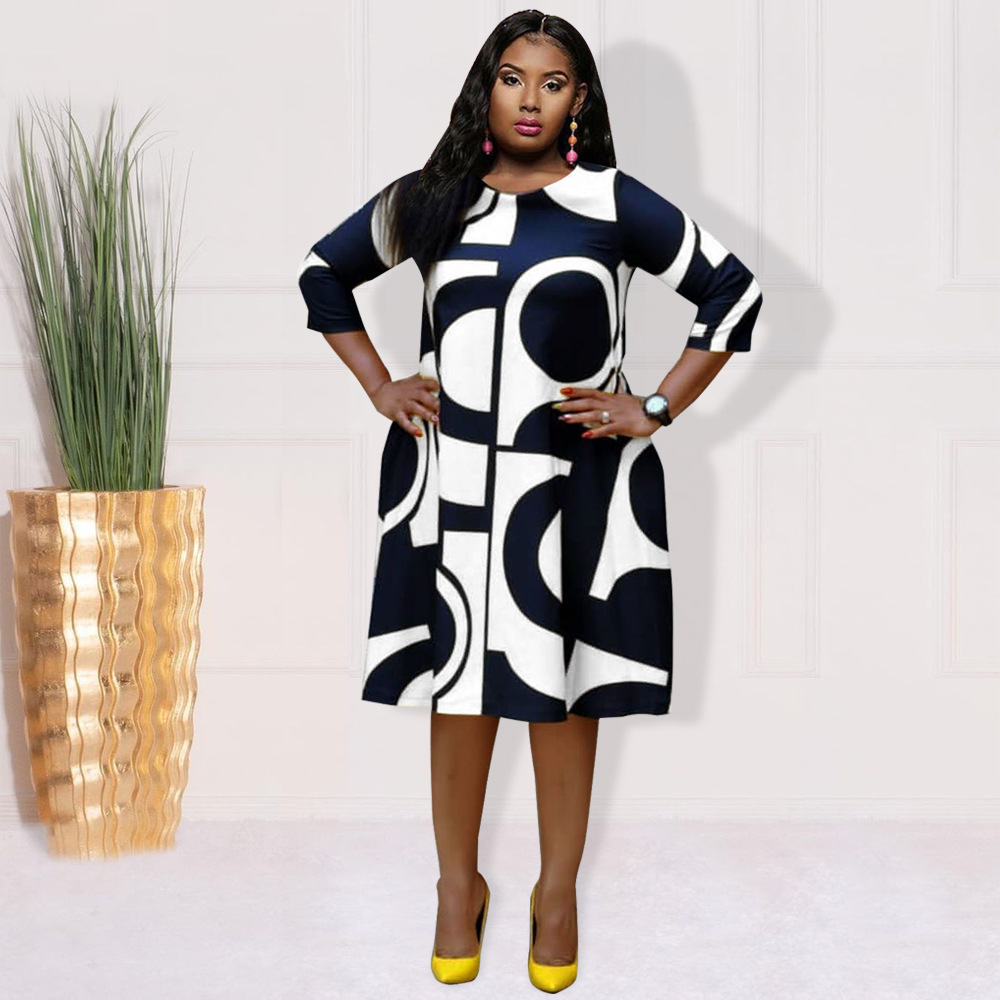Amazon.com: Acatmew Plus Size Maxi Dress Black Women African Print Short  Sleeve Loose Pocket Oversize Long Dresses : Clothing, Shoes & Jewelry
