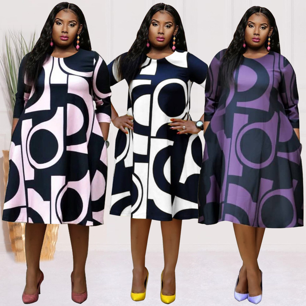 Plus size traditional top dresses 2019