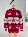Christmas parent-child Christmas jacquard sweater