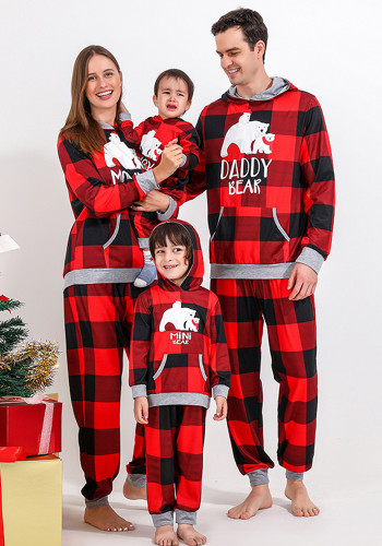 Conjuntos de pijamas familiares para bebés, niños, niñas, mujeres, hombres, conjuntos de Navidad
