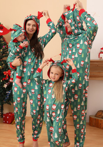Conjuntos de pijamas familiares para bebés, niños, niñas, mujeres, hombres, conjuntos de Navidad