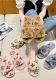 fur slipper women's home warm fur coat flat bottom open cotton slippers
