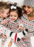 Christmas parent-child home set pajamas