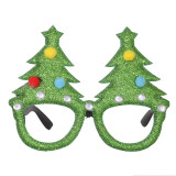 Christmas Decoration Glasses Christmas Adult Children Photo Props Snowman Tree Bow Glasses Frame