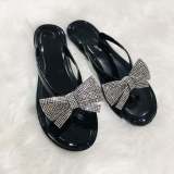 womenbow colored diamonds Slippers