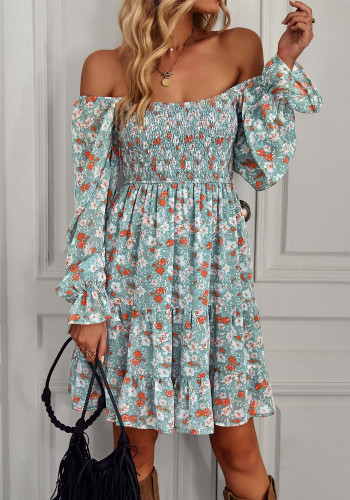 Bohemian Print Dress Spring Summer 2023