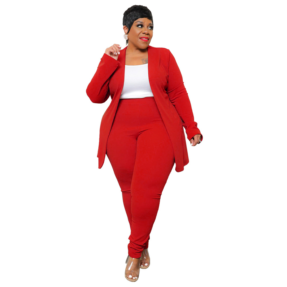 Red Pant Suits