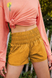 Solid Color Fashion Outdoor Wear Sports Shorts Casual Home Women'S Pants