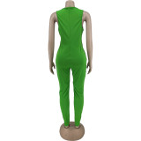 Women Solid Jumpsuit and Robe Two Piece