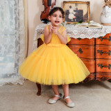 Girls Dress Tutu Dress Mesh Birthday Princess Dress Children'S Dress