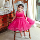 Girls Dress Tutu Dress Mesh Birthday Princess Dress Children'S Dress
