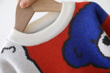 Kids Children'S Sweater Autumn And Winter Boys Cartoon Pullover Round Neck Sweater