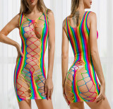 Multi-Color Sexy Lingerie Women'S Sexy See-Through Sexy Fishnet Clothes