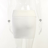 Women Zip Bodycon Skirt