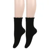 Women autumn and winter coral fleece socks
