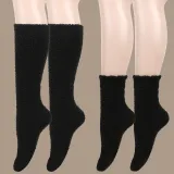 Women autumn and winter coral fleece socks