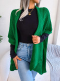 Wind Autumn Winter Casual Loose Plus Size Cardigan Sweater Jacket