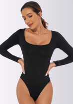 Camicia da donna di base T-shirt manica lunga da donna Body Summer Ladies Top