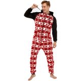 Men's Flannel Christmas Halloween Onesie Pajamas Loungewear