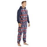 Men's Flannel Christmas Halloween Onesie Pajamas Loungewear