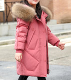 Kids Winter Coat Fleece Children'S Cotton Down Coat Clothing Trendy Children'S Clothing Jeacket