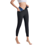 Dames Sport Fitness Borstkorset Zweetvormende broek