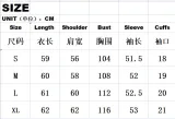 Autumn/Winter Loose Hoodies Casual Fashion Print Round Neck Pullover Long Sleeve Top Women