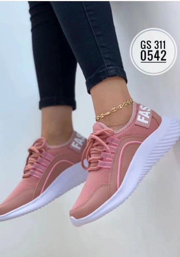 Tênis respirável feminino ace-up
