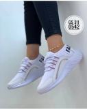 Women flat ace-up breathable sneakers