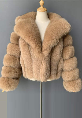 Casaco de pele outono inverno casaco de pele sintética feminina