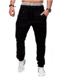 Men's Casual Tether Elastic Sport Zip Pant