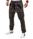 Men's Casual Tether Elastic Sport Zip Pant