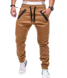 Men's Casual Tether Elastic Sport Zip Pant