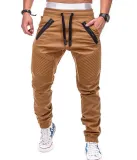Men's Casual Tether Elastic Sport Zip Pant