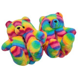Teddy Bear Fleece Slippers