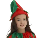 Parent-child family Christmas elves luxury 7-piece suit party event costumes