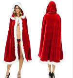 Christmas costume adult Christmas cape cape Little Red Riding Hood Christmas costume