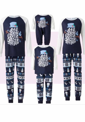 Pijama de Natal para toda a família Conjunto de Pijama