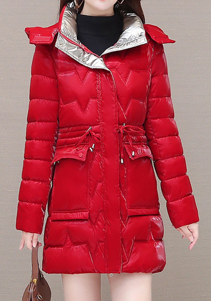 Wholesale Women Shiny Warm Padded Jacket Global Lover