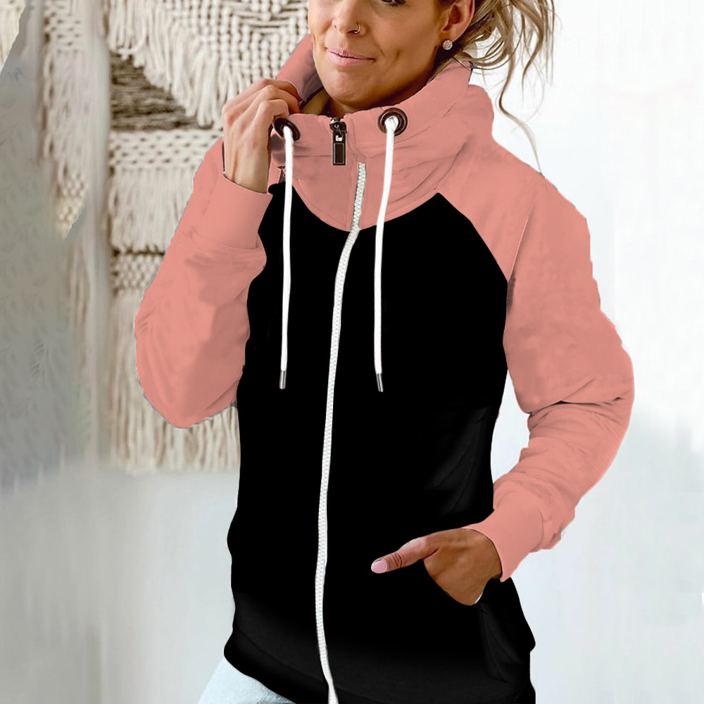 Women'S Fall Winter Plus Size Fleece Thick Loose Hoodies - The