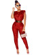 Women's Fashion Sequin Sexy Slim Sleeveless Jumpsuit