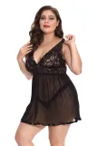 Sexy lingerie plus Plus Size Plus Size Lace Sexy See Through Sexy pajamas Sexy pajamas