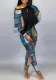 Women Printed Top and Pant Two-Piece Set