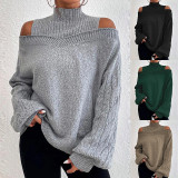 Suéter con hombros descubiertos para mujer
